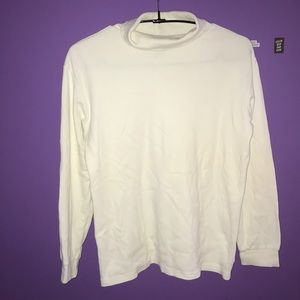 Cherokee White Turtleneck
